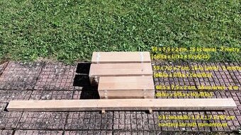 Laťkový rošt do postele, smrk