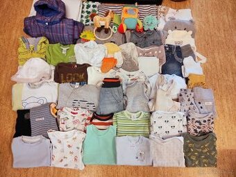 Neutrální výbavička na mimi.Velikost 0-9měs.