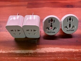 2× Xiaomi Mi Smart Plug + redukce – funkční v Apple HomeKit