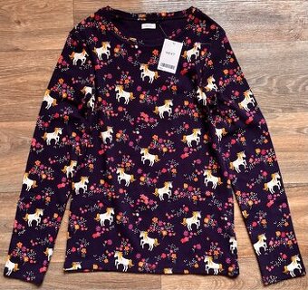 Krásné holčičí nové tričko Next vel.164