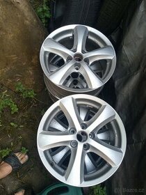 Prodám hliníková kola, rapid, fabia.