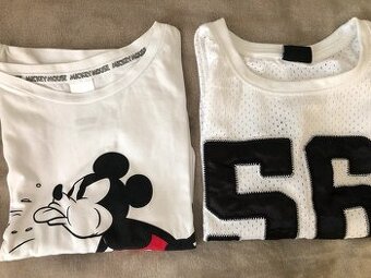 Prodám 2 ks trik vel.146/152