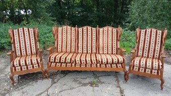 Starožitná sedací souprava 3+1+1
