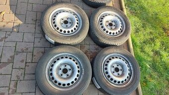 Kola letní 16", VW T5 T6, rozteč 5x120mm, pneu 205/65/16C