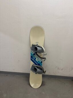 Snowboardové, dětské prkno + vázání