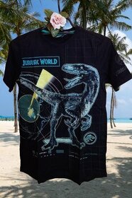 Černé chlapecké tričko Jurassic World