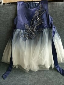 Dívčí slavnostní šaty cca 10 let - 1