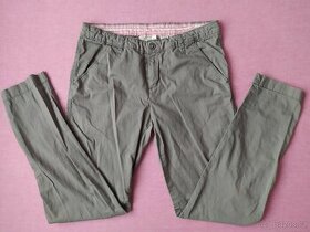 Dívčí šedé kalhoty zn. H&M, vel. 158-164 - 1