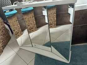 koupelnový set horni skrinka zrcadla + umyvadlo