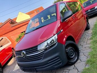 VW Transporter T6.1 LONG-135 tis.km-DPH-barva RED Multivan