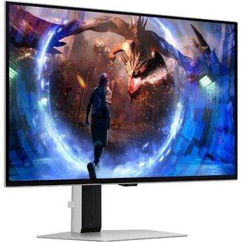 Herní monitor Samsung Odyssey G6 (LS27DG600SUXEN) stříbrný