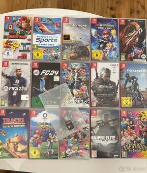 Hry na nintendo switch