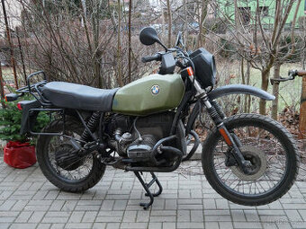 BMW r65 GS monolever vojenský Boxer
