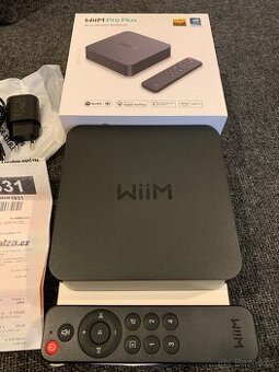 WiiM pro plus , síťový přehrávač , streamer. - 1