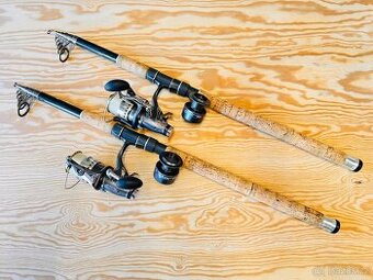 SET 2 + 2 / TELESKOPICKÉ PRUTY ALBASTAR CARP / 3,6 M / 50-10 - 1