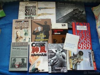 knihy - vojenská tematika, vojenská historie