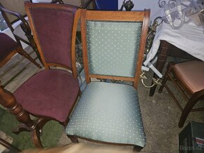 Židle 500kc více druhu