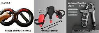 Fitness pomůcky na cvičení