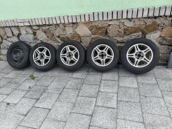 4×al kola 4×100 + pneu letní+ rezerva
