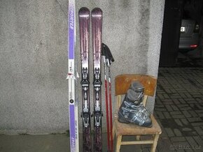 dámské lyže 160cm boty běžky
