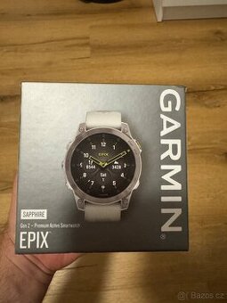 Garmin Epix (Gen 2) Sapphire 47mm Titanium – lehce použité