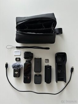 DJI Osmo Pocket 3 Creator Combo – top stav + paměťová karta