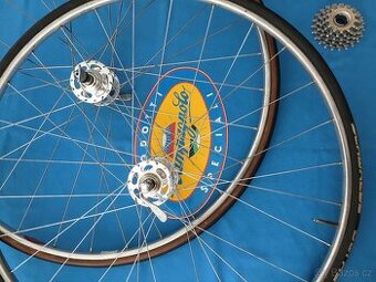 Campagnolo výplety + vícekolečko