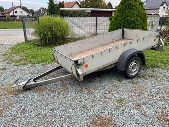 Agados VZ 26, 2,6x 1.25m vyklápěcí přední čelo