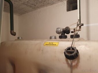 Kotel buderus na LTO + 2x nádrž 1000l