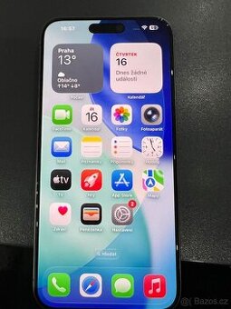 iphone 15 PRO MAX 256GB, přírodní titan