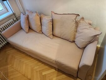 Pohovka HOLMSUND (slabo růžová)