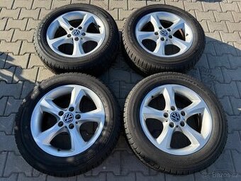 4x al kola 5x120 17 + pneu zimní 215/60 R17C