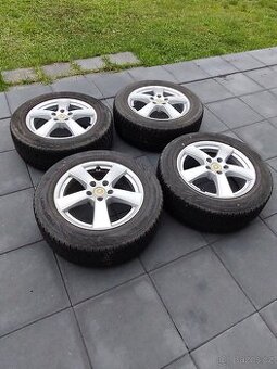 ALU kola zn. Hyundai, Kia, Renault na zimní pneu Nokian 17"
