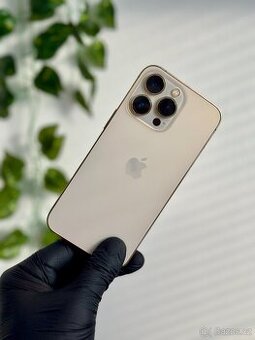iPhone 13 Pro 256GB zlatý - 100% baterie