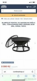 2V1 NADOBA NA OHĚN A GRIL, CERNÁ