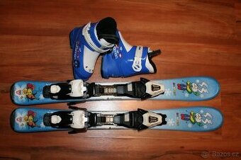 detské lyže 80 cm , lyžaky Dalbello