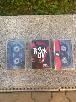 Kazety Rock it + 2× Sony HF90 – retro hudební balíček
