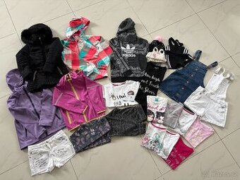 Komplet dívčího oblečení 6 - 8 let