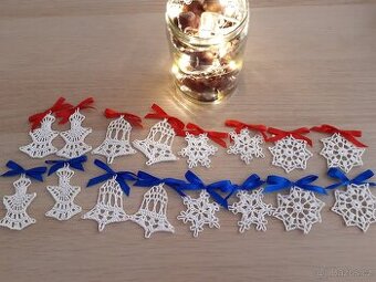 Mix háčkovaných ozdob