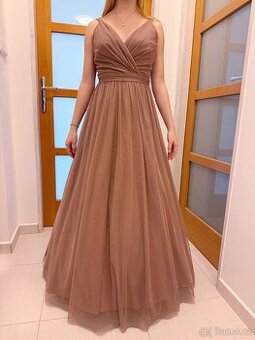 Dlouhé plesové šaty S/M  vel. 36