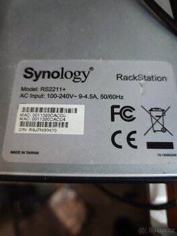 Synology RS2211+ (10x SATA, 3GB RAM, 2U Rackmount)