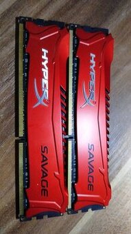 Prodám Kingston HyperX Savage  DDR3-1866 CL9 16GB (2x8GB)