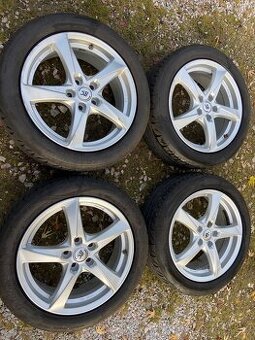 Alu kola RC Design 5x108 R17 + letní pneu