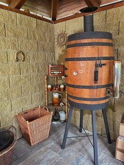 Sudová udírna - duální pohon