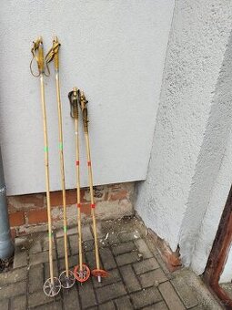 Bambusové retro hůlky