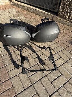 Boční kufry SHAD SH36 + montážní sada 3P system