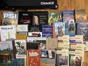 Dějiny hudby,Malý princ,Lexikon magie,Filosofie,anatomie atd