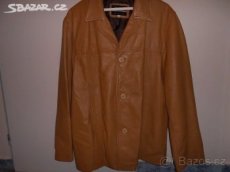 Pánský kožený kabát,zn.Vera Pelle,vel.XL