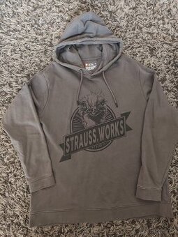 Engelbert Strauss šedá mikina