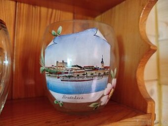 BRATISLAVA MÍSTOPISNÝ MALOVANÝ PŮLLITR
